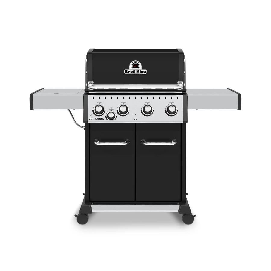 Baron 440 Pro 4-burner Natural Gas Grill With Side Burner - 40,000 Btu