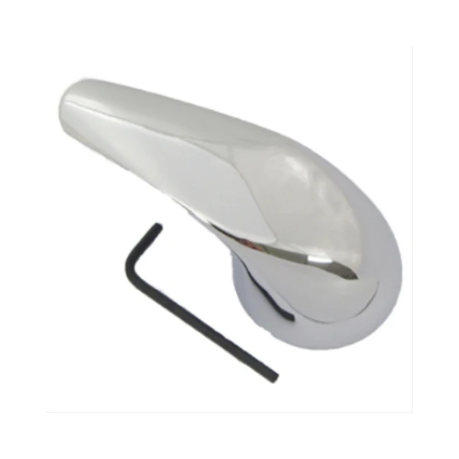 Chrome Faucet Lever For Multiple Brands With Rectangular Broach - Model Hl-43