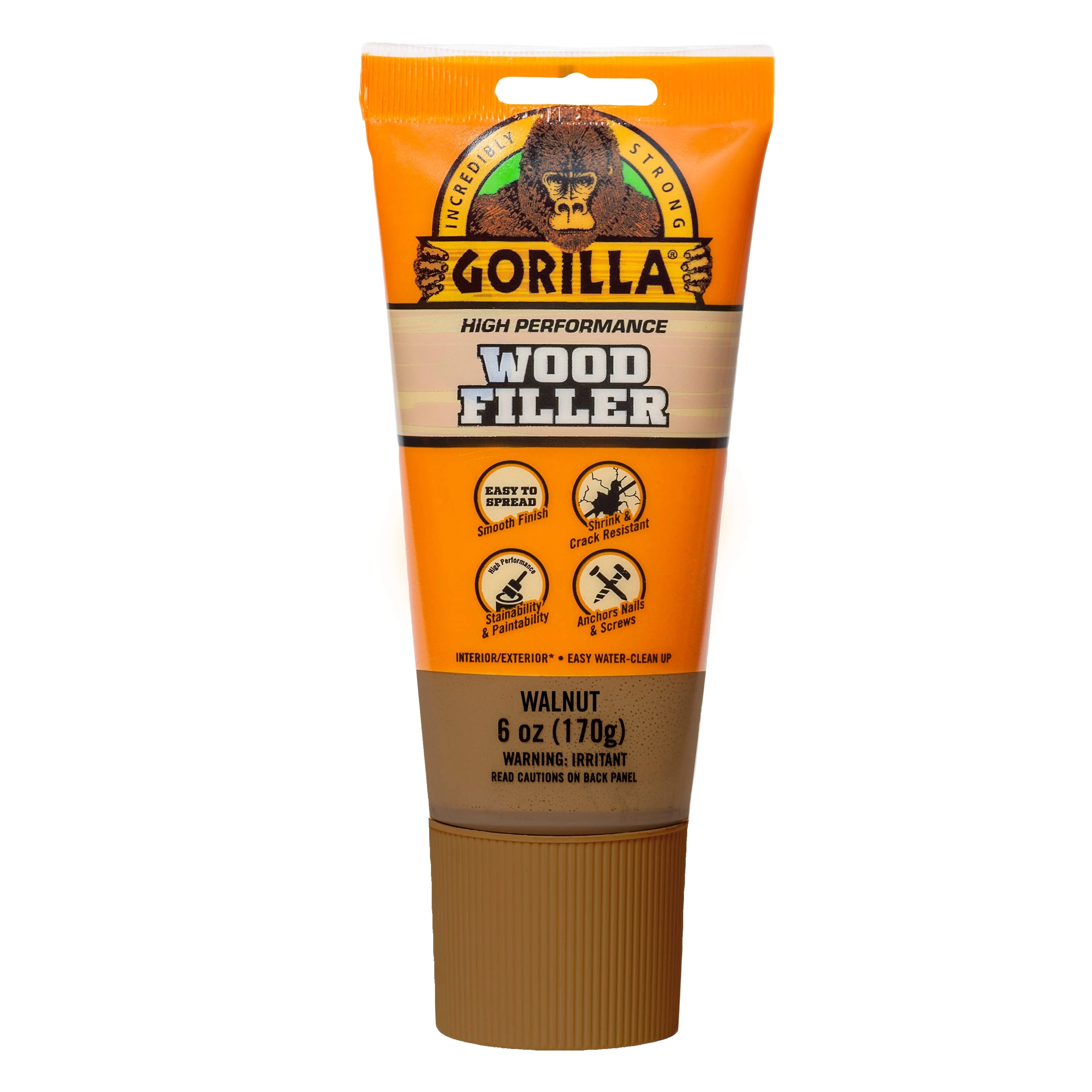 Gorilla Walnut Wood Filler 6 oz