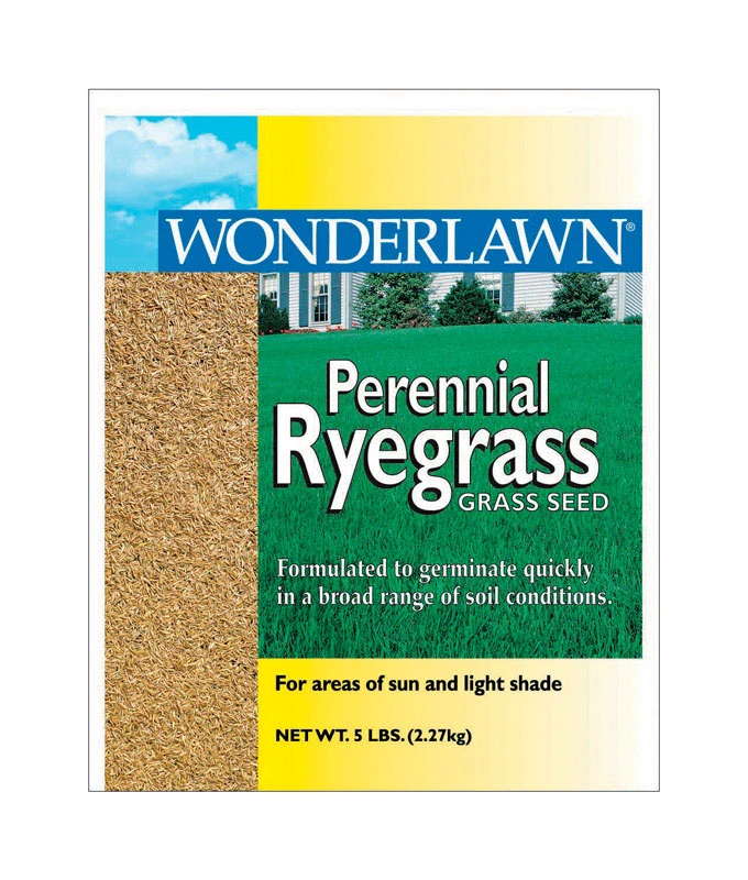 5 Lb. Perennial Ryegrass Grass Seed For 700 Sq. Ft. Coverage