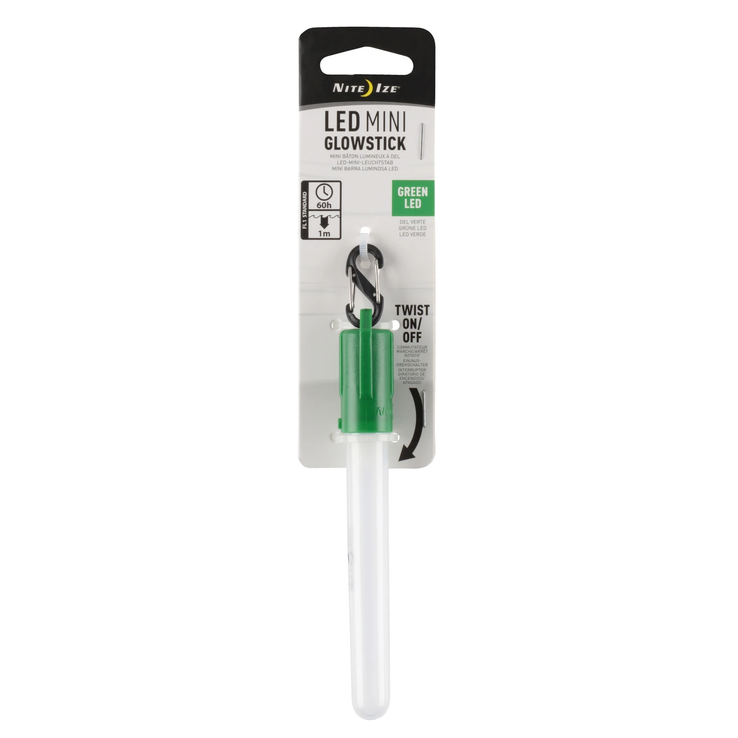 Mini Glowstick 60 Lumens Green Led Glow Stick With Ag-3 Battery