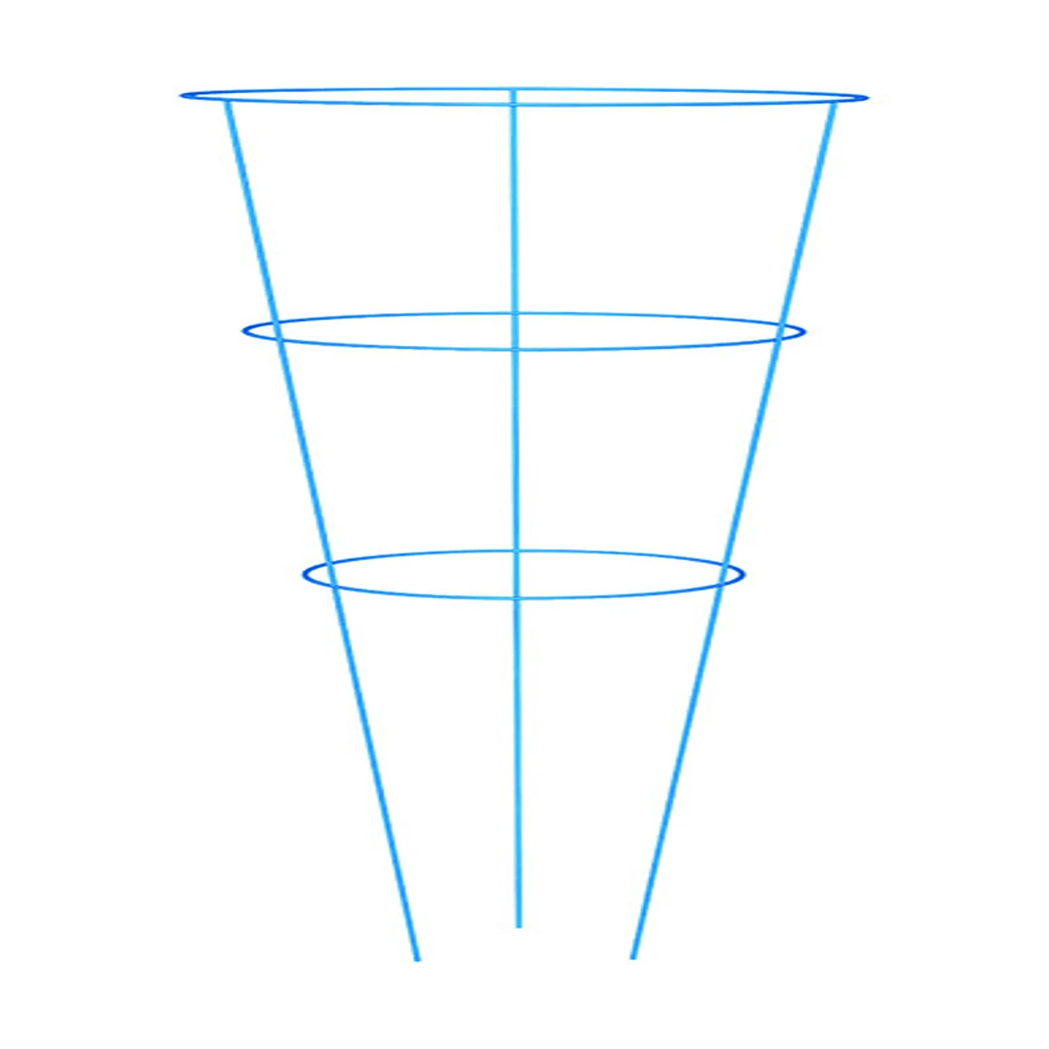 Heavy-Duty Tomato Cage, 42-Inch Height, Durable Steel Construction for Garden Support