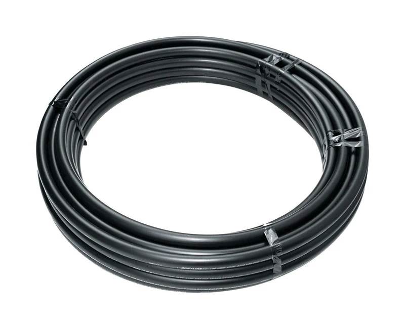 Coil Polyethylene Pipe 1 and 1 Quarter Inch Diameter by 100 Feet Length