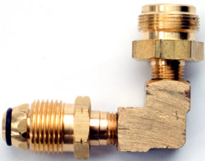 Propane 90-Degree Elbow Fitting for Gas Connections