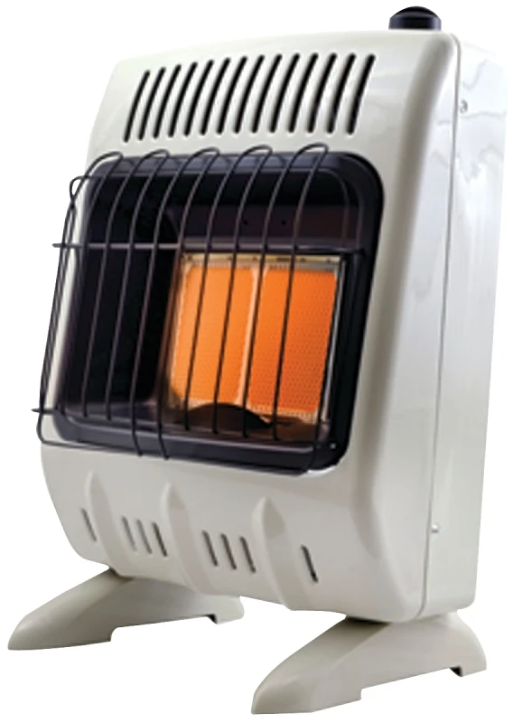 White Vent-Free Propane Wall Heater 10,000 BTU for 250 Square Feet
