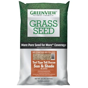 Fairway Formula Tall Fescue Grass Seed for Sun and Shade, 20 Pounds Bag