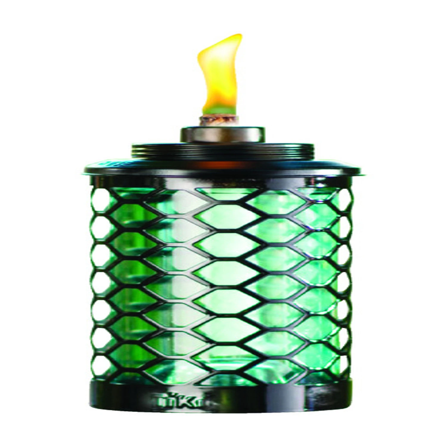 Blue Glass 65 In. Honeycomb Garden Torch - Convertible 3-in-1 Design