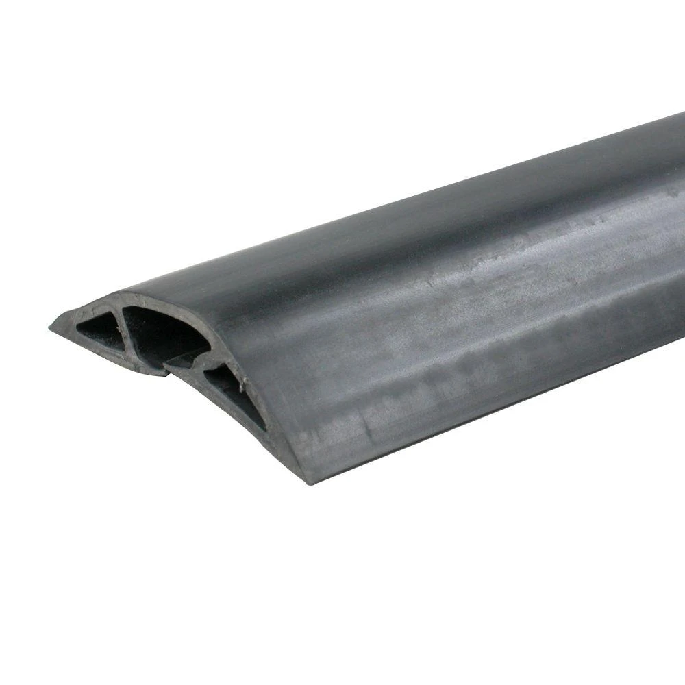 Non-metallic Over-floor Cord Protector, Black, 15-ft. Model Cdbk-15