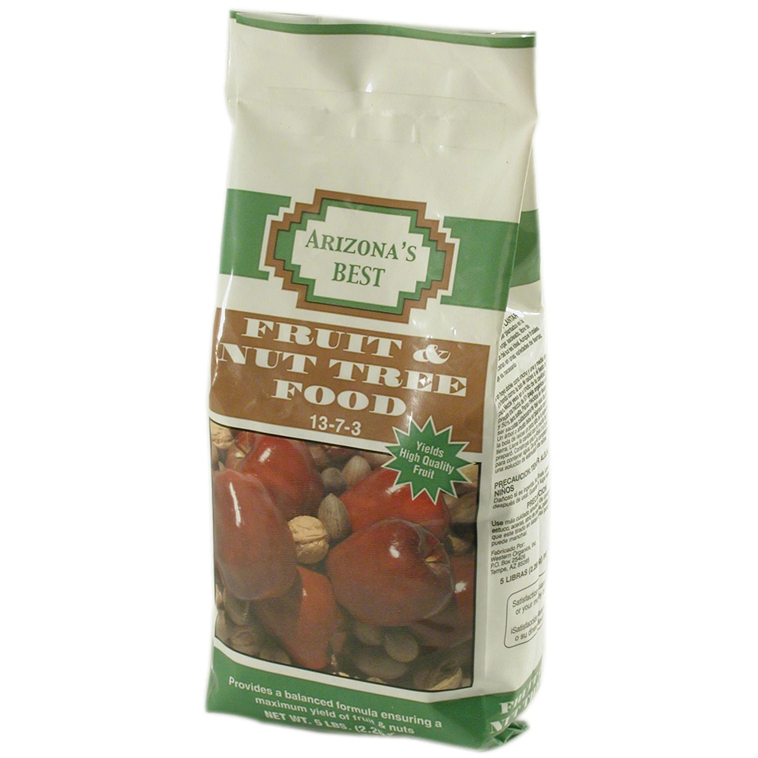 Fruit and Nut Tree Fertilizer, 13-7-3 Nutrient Formula, 5 Pounds