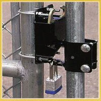 Round Tube Gate Latch, 2-way Lockable, Fits 1.25 To 1.5-inch Gates