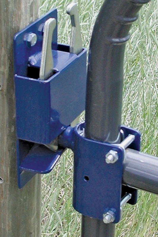 2-way Gate Latch For Round Tube Gates 1-5/8" To 2" O.d.