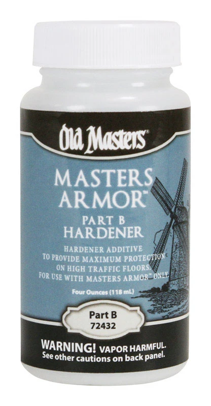Masters Armor Optional Part B Hardener, 4 Ounce Bottle