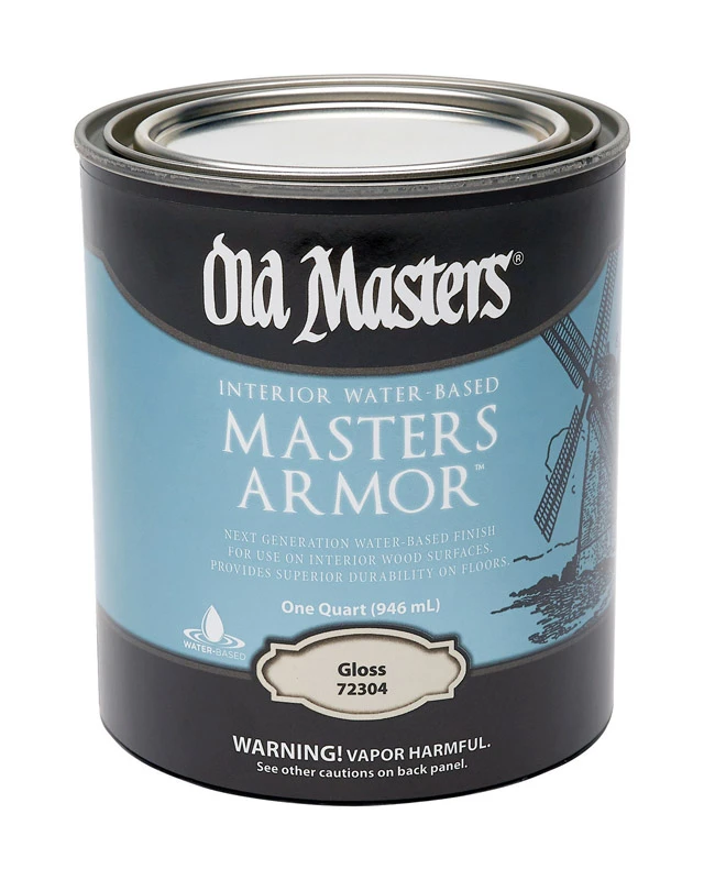 Masters Armor Gloss Clear Water-based Floor Finish 1 Quart