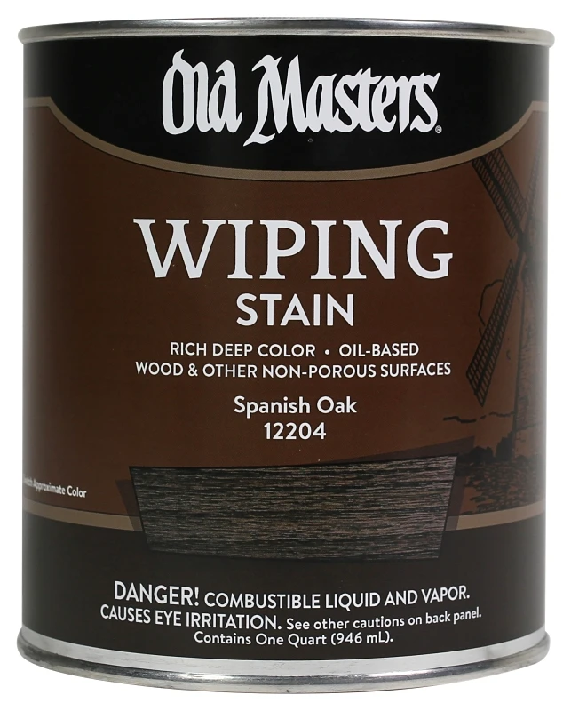 WIPE STAIN SPNSHOAK 1QT