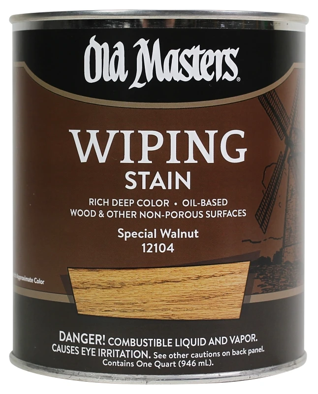 Semi-transparent Special Walnut Oil-based Wiping Stain 1 Quart