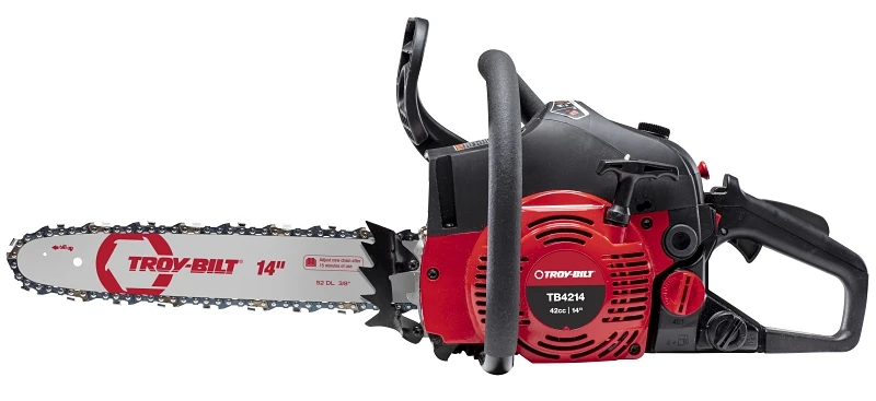 Tb4214 Gas Chainsaw, 42cc 2-cycle Engine, 14-inch Low-kickback Bar