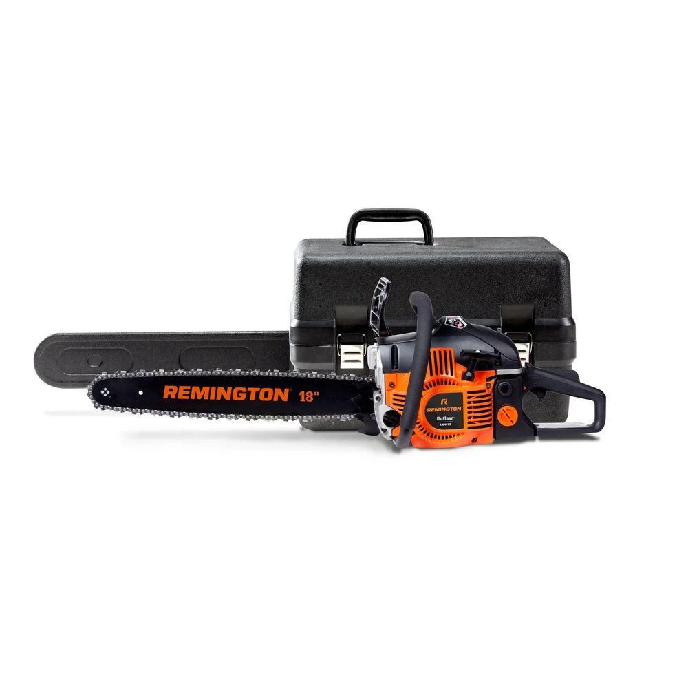 Outlaw™ Gas Chainsaw Rm4618, 46cc 2-cycle Engine, 18-inch With Carry Case