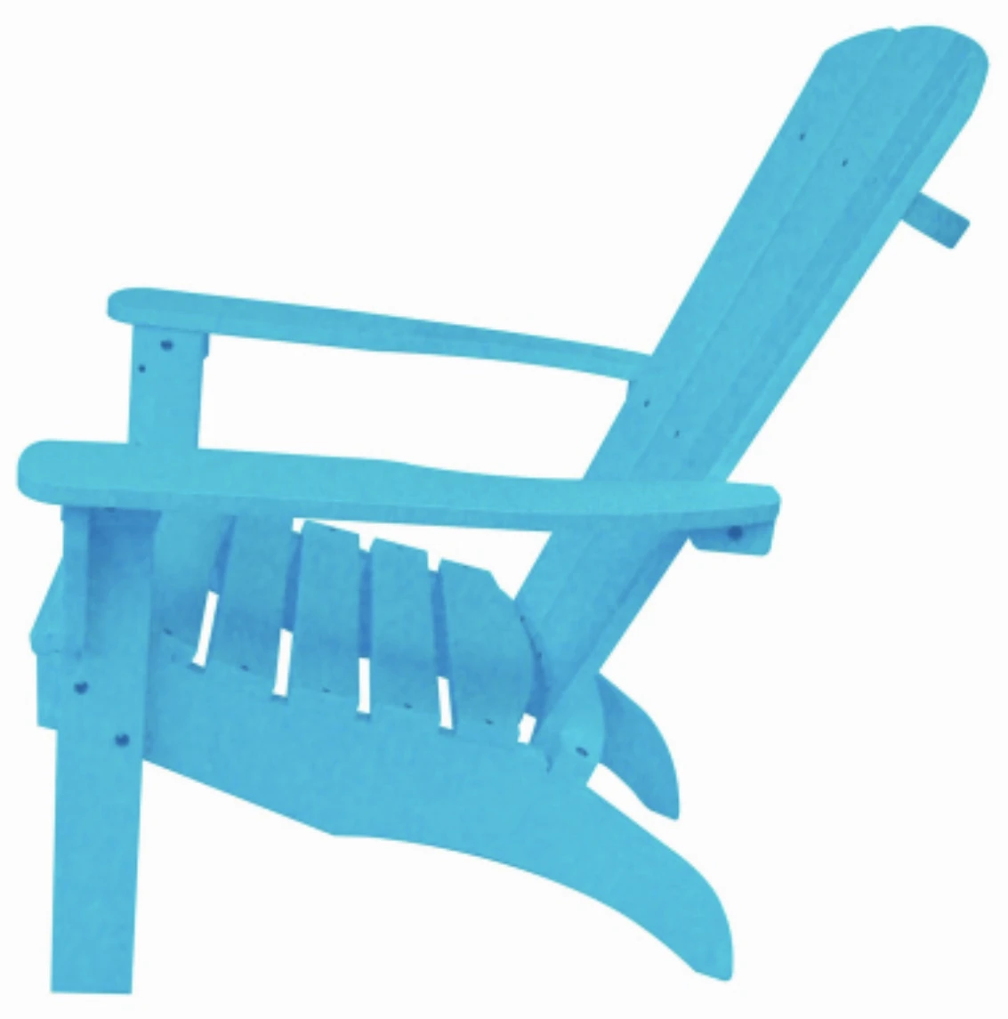 Turquoise Poly-resin All Weather Adirondack Chair - Model Tx94025