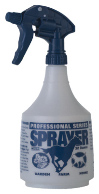 Professional Blue Spray Bottle, 32 Ounce Capacity