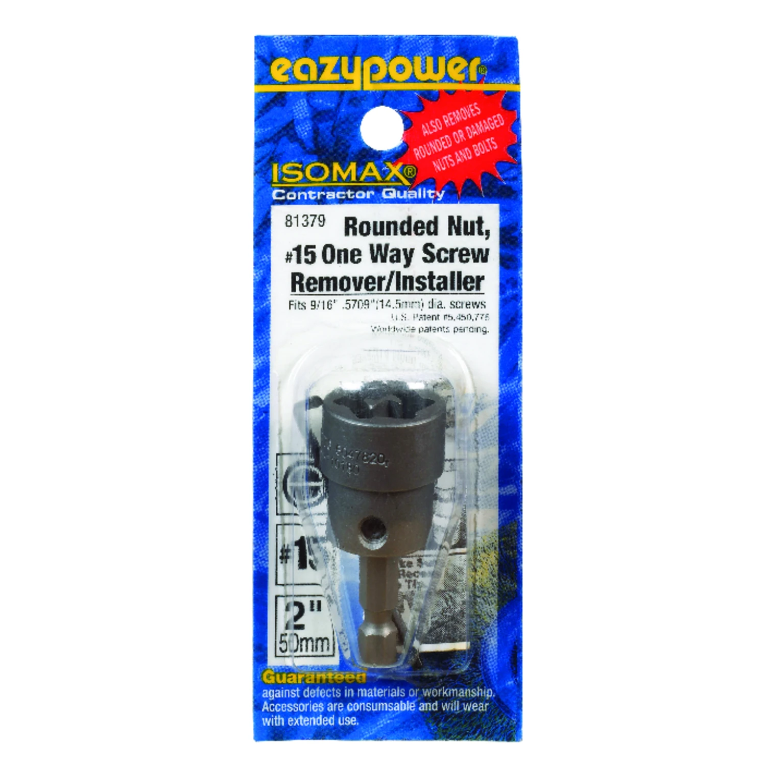 Number 15 One-Way Screw Remover and Installer Tool