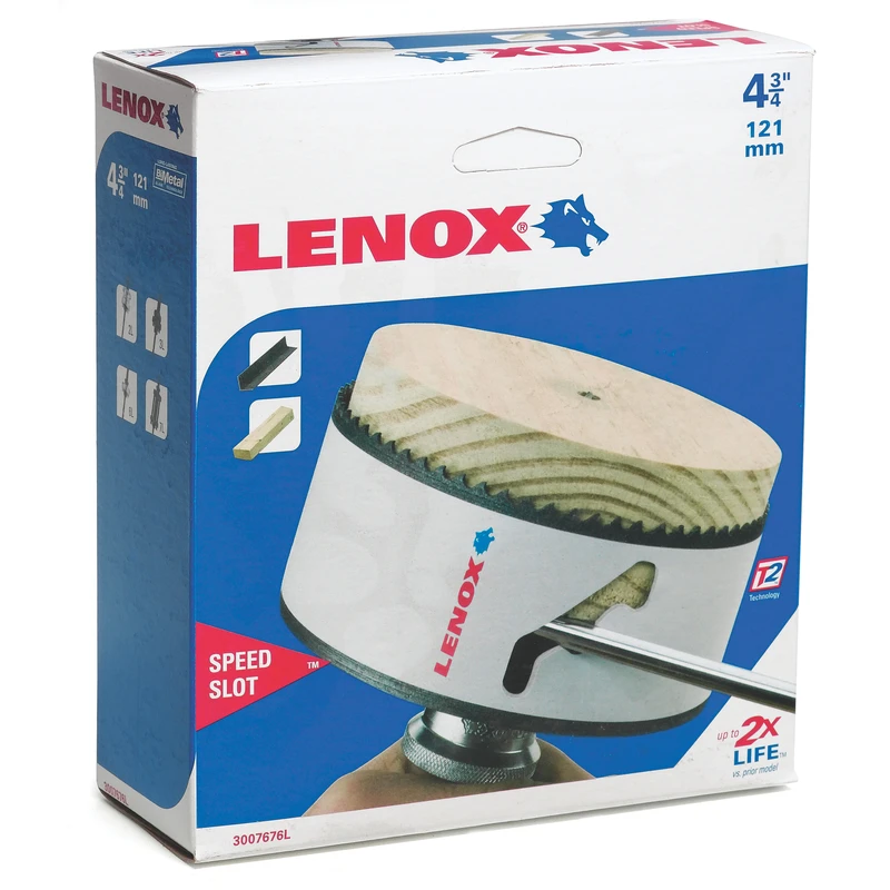 Speed Slot 4-3/4 In. Bi-metal Hole Saw - Model 3007676l