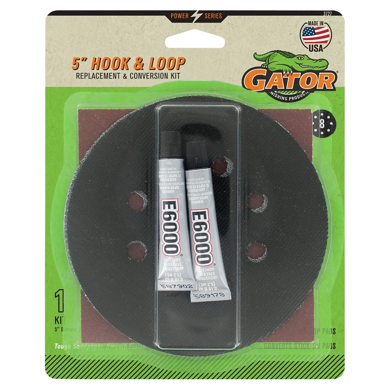 5-inch Sanding Discs Conversion Kit, 8-hole Hook And Loop Replacement