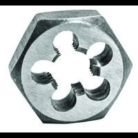 Metric Hexagon Die, 14mm X 1.5-inch, Carbon Steel, Model 95622