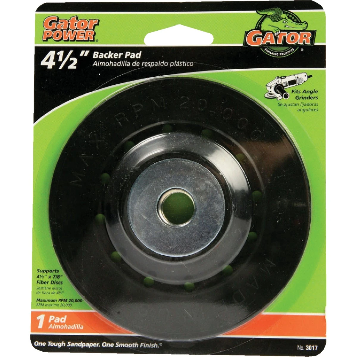 4.5 Inch Fiber Discs Backer Pad for Grinding and Sanding Tools