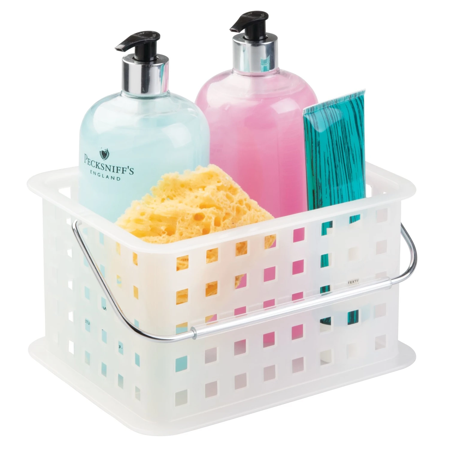 5.3 In. H X 6.5 In. W X 9 In. L Clear Shower Caddy