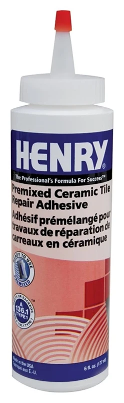 Henry 6 Oz. Ceramic Tile Repair Adhesive For Walls And Floors