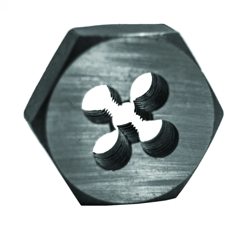 1/4-28 National Fine 1 In. Hexagon Die - High Carbon Steel