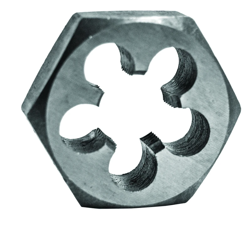 Fractional Hex Die 7/16-14 National Coarse Thread Size 1 Inch