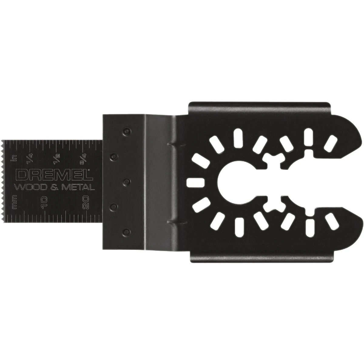 Dual Interface Universal Bi-Metal Oscillating Blade for Wood and Metal, 0.75 Inch Width