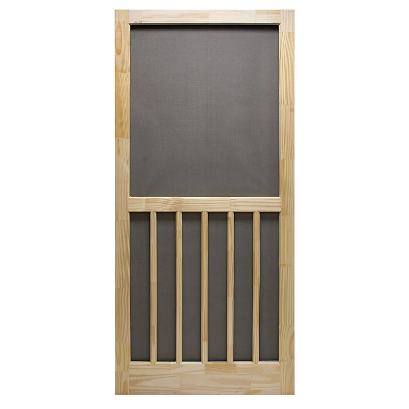 Nantucket 80-1/2 In. H X 36 In. W Natural Wood Screen Door