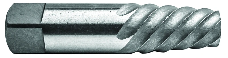 Spiral Flute Screw Extractor Size Number Seven for Removing Damaged Screws