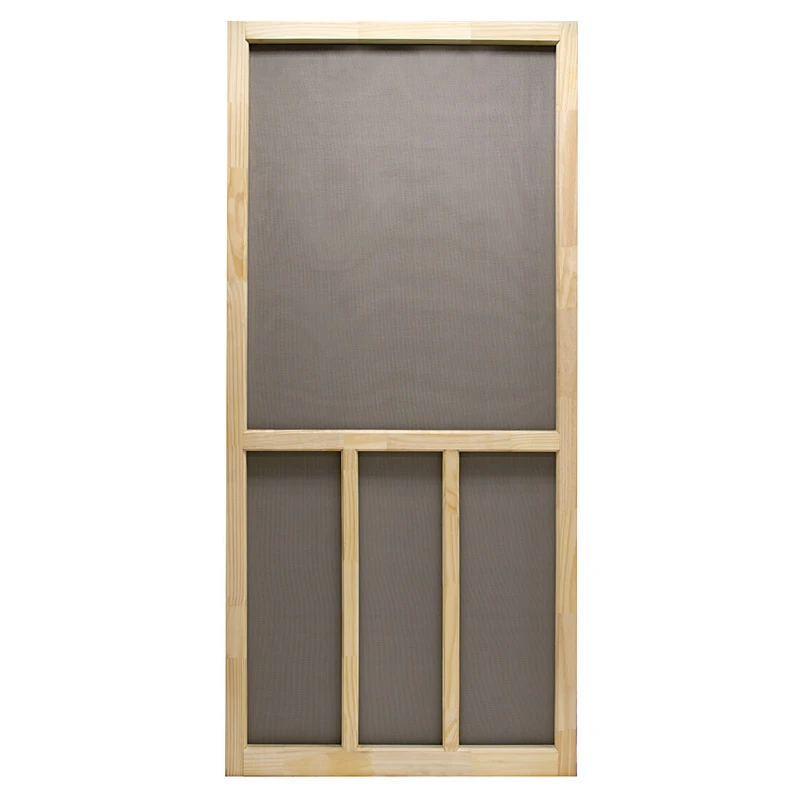 Precision 80-1/2 in. H X 32 in. W Aspen Natural Wood Wood Screen Door Precision 80-1/2 in. H X 32 in. W Aspen Natural Wood Wood Screen Door
