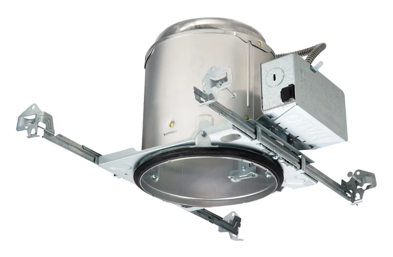 E7icat 6-inch Aluminum Recessed Housing For New Construction, Air-tite, Insulation Contact