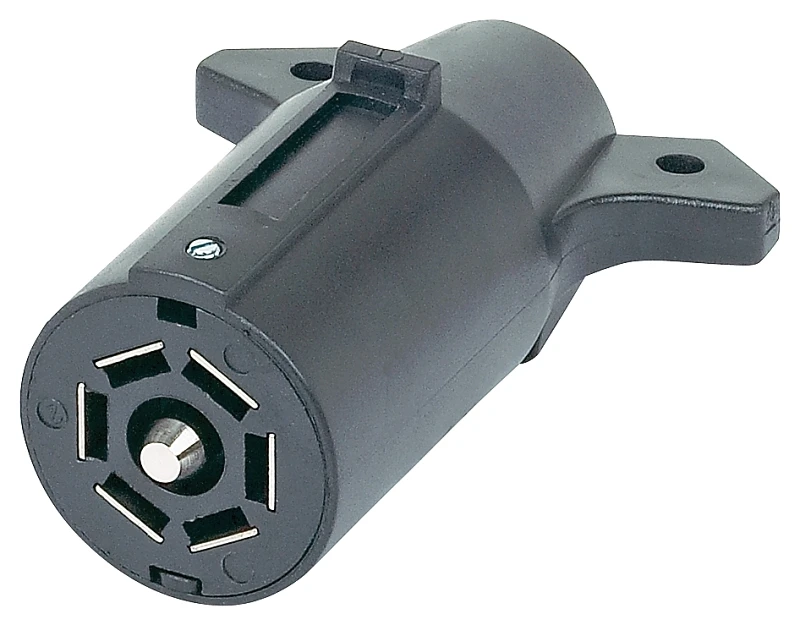 7 Blade Trailer Connector - 6.9 In. Plastic, Corrosion Resistant