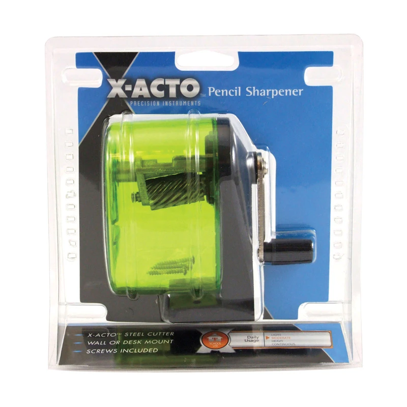 Manual Pencil Sharpener with Durable Blade for Precise Sharpening