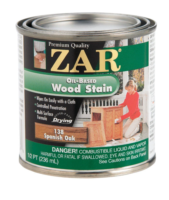 1/2-pint Spanish Oak Oil-based Interior Wood Stain - Model 13806