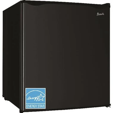 1.6 Cu. Ft. Black Compact Refrigerator With Reversible Door And Chiller Compartment