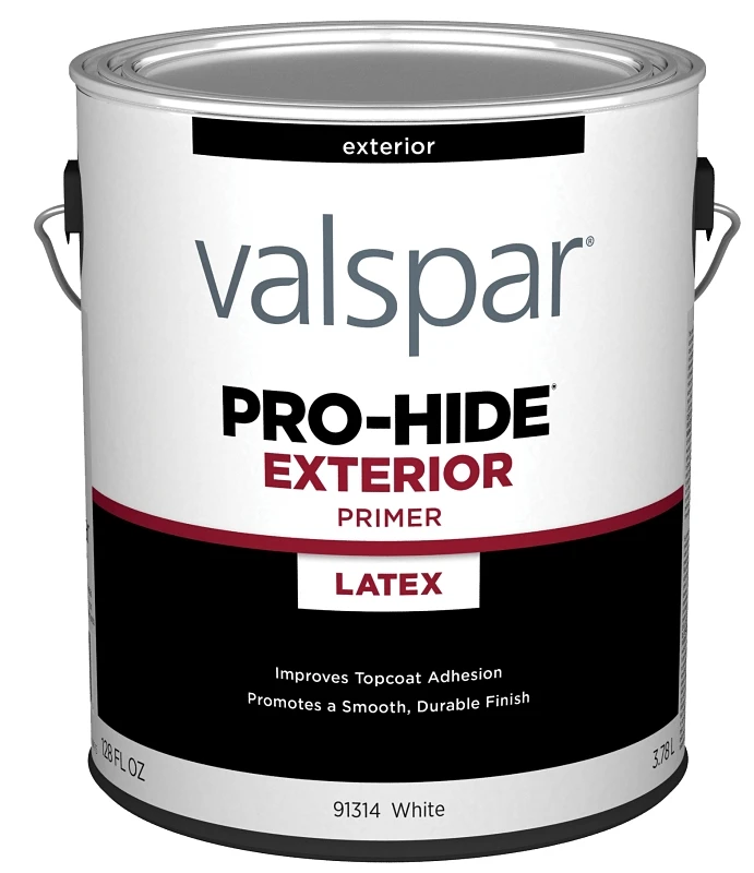 Pro-hide White Exterior Primer & Sealer, 1 Gallon - 100% Acrylic