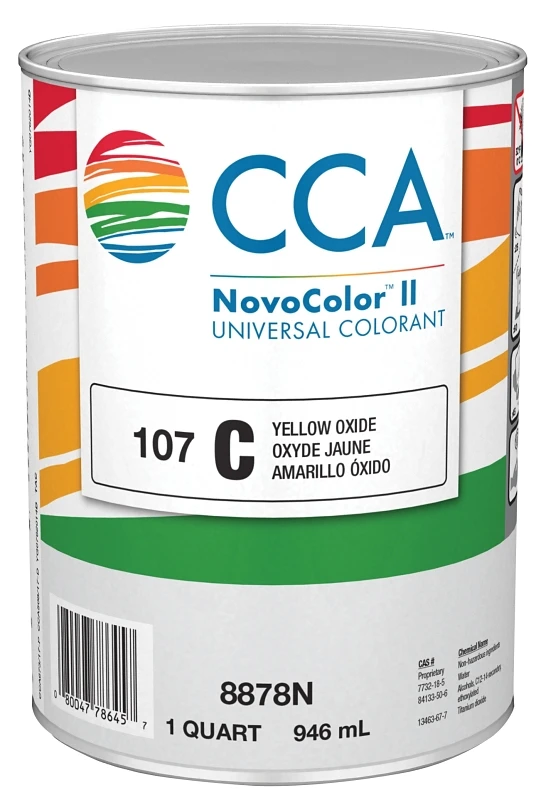 Novocolor Ii Yellow Oxide Paint Colorant, 1 Quart - No Voc
