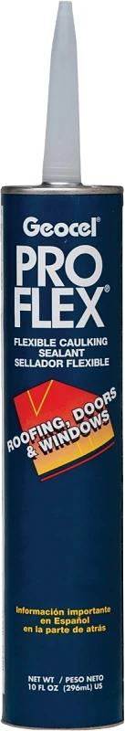 Pro Flex Clear Acrylic Sealant 10 Oz. - High-performance Tripolymer Sealant