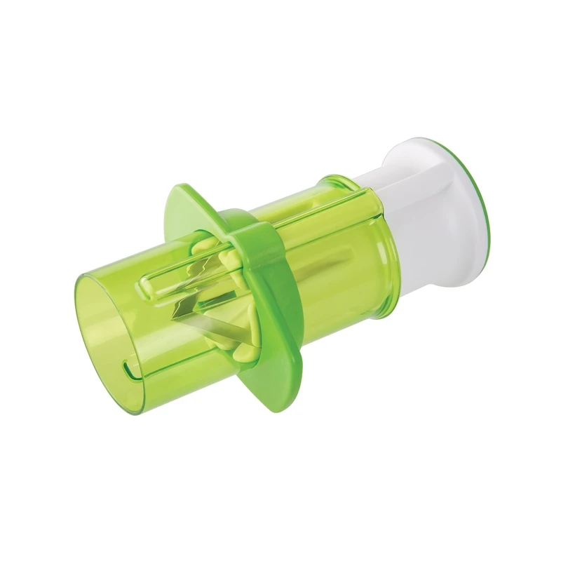 Progressive Prepworks Green Plastic Wedge Slicer, 5" W X 8-1/4" L, Dishwasher Safe