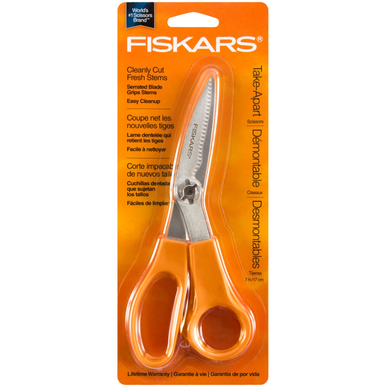 7 In. Stainless Steel Kitchen Scissors With Take-apart Design