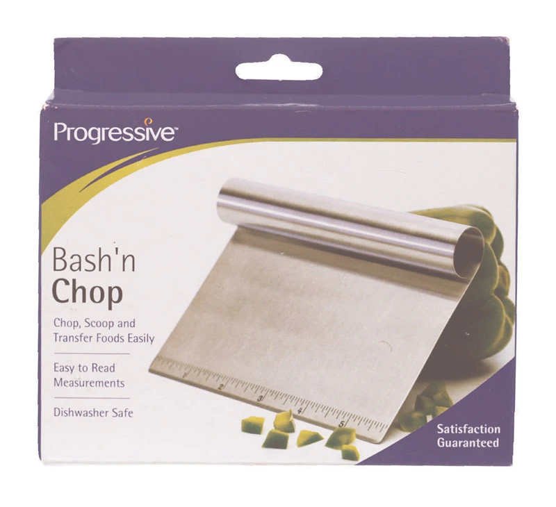 Prepworks Lgk-3620 Silver Stainless Steel Bash And Chop Scooper/cutter