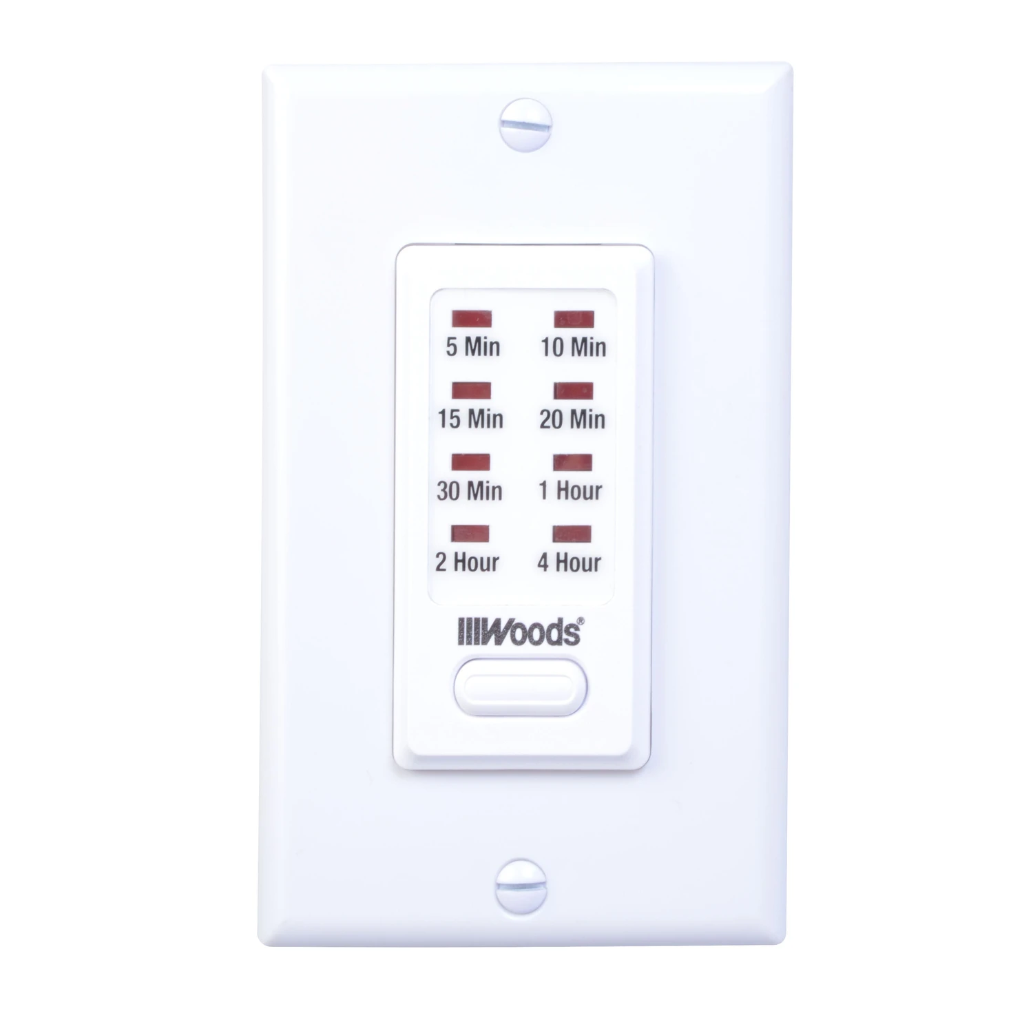 In-Wall 4-Hour Countdown Timer for Electrical Outlets and Lighting Control