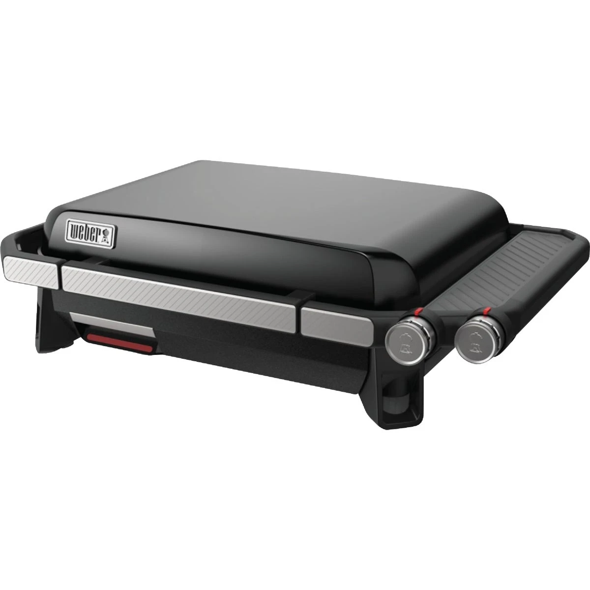 Traveler 22 In. 2-burner Portable Propane Gas Griddle, Black