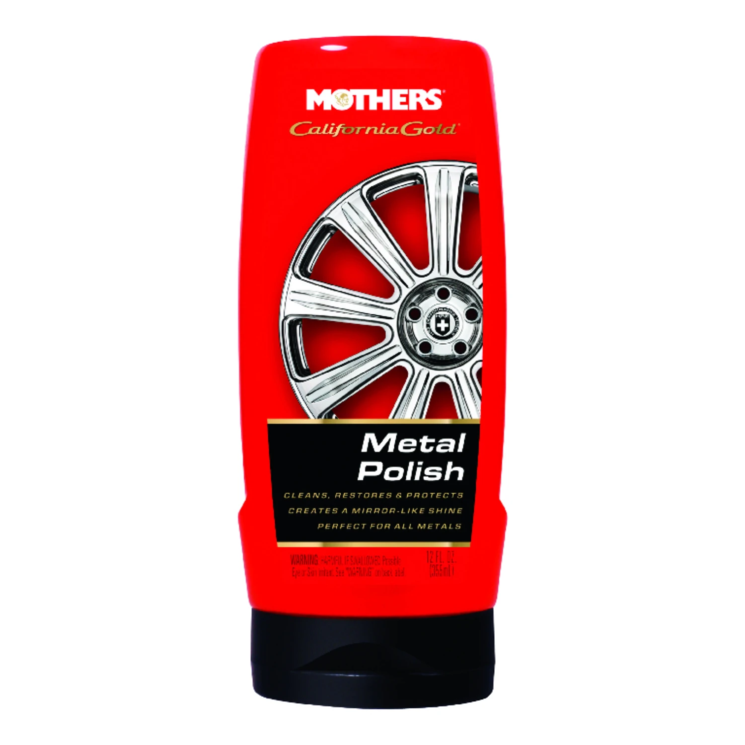 California Gold Auto Polish 12 Oz - Liquid Metal Polish For Uncoated Metals